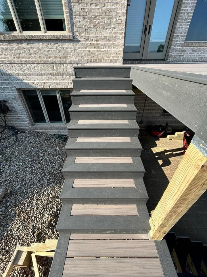 Composite Deck Staircase
